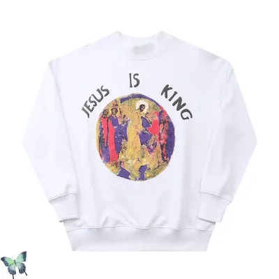 Jesus Is King Kayne West High-Quality Sweatshirt