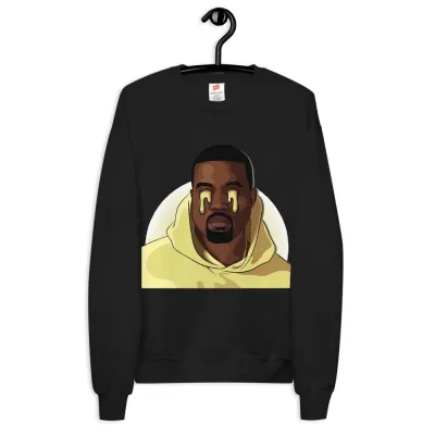 Kanye West Unisex fleece sweatshirt