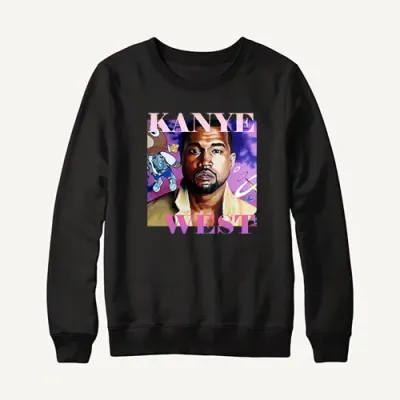 Kanye West Vintage Poster Sweatshirt