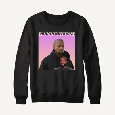 Kanye West Vintage Poster Unisex Sweatshirt